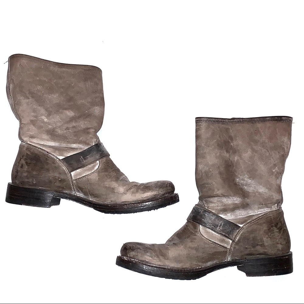 Frye Veronica Short Leather Boot Size 8.5